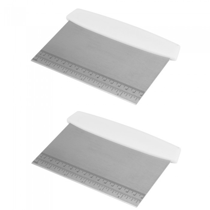 Set 2 cutite gradate pentru aluat 15cm