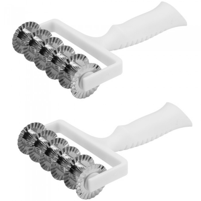 Set 2 dispozitive cu role pentru taiat paste