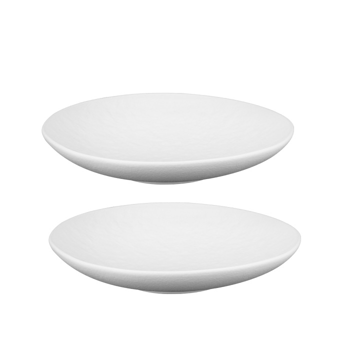 Set 2 farfurii adanci din portelan Culinaro North 33xh5,8cm