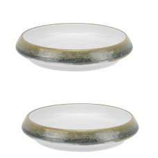 Set 2 farfurii adanci din portelan Culinaro Storm 25xh4cm