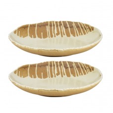 Set 2 farfurii adanci portelan CULINARO FUJI 25xh5cm