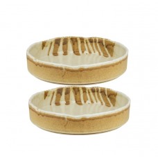Set 2 farfurii adanci portelan CULINARO FUJI 26xh4,6cm