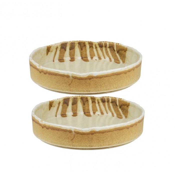 Set 2 farfurii adanci portelan CULINARO FUJI 26xh4,6cm