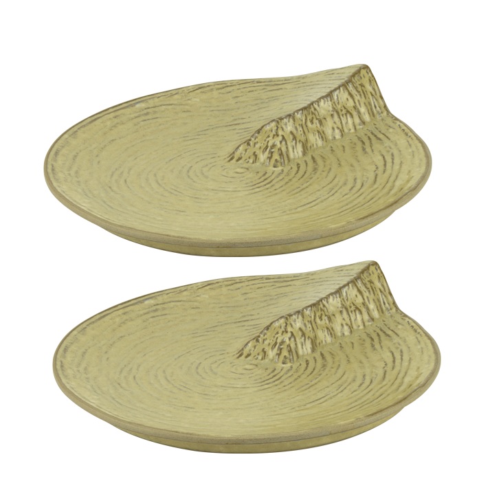 Set 2 farfurii din ceramica pentru prezentare Culinaro Akira 29cm