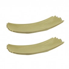 Set 2 platouri din ceramica tip luntre Culinaro Akira 40x14cm