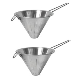 Set 2 strecuratoare conice RAKI inox 18cm...