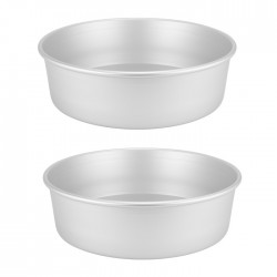 Set 2 tavi de aluminiu cu baza detasabila 18xh7cm...