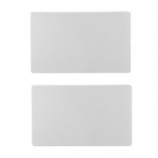 Set 2 tocatoare alimente pentru bar din polietilena HDPE Raki 24,5x15x1cm,alb