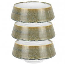 Set 3 boluri portelan Culinaro Storm 18cm,1600ml