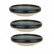 Set 3 farfurii gourmet portelan Culinaro Gio Azure 20cm