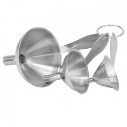 Set 3 palnii din inox d7,3cm,d5,5cm,4,5 cm...
