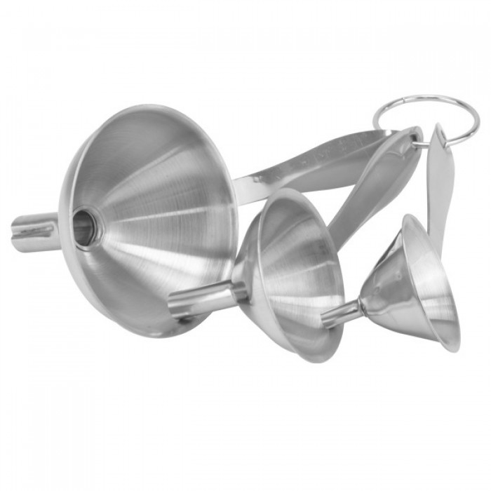 Set 3 palnii din inox d7,3cm,d5,5cm,4,5 cm