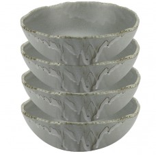 Set 4 boluri din portelan CULINARO FUJI ASH 21xh7,6cm, 1250cm