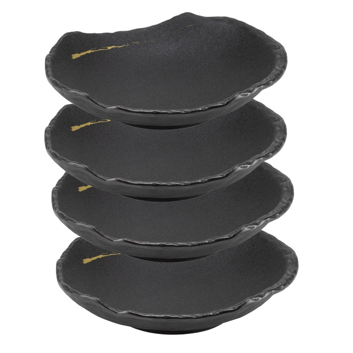 Set 4 boluri portelan Culinaro Wabi Sabi 18x17xh4cm