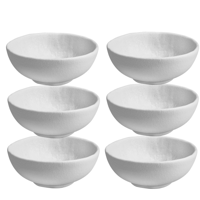 Set 4 boluri ramekin din portelan Culinaro North 8xh2,8cm, 60ml