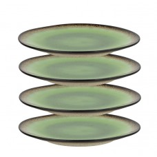 Set 4 farfurii portelan Culinaro Gio Emerald 25cm