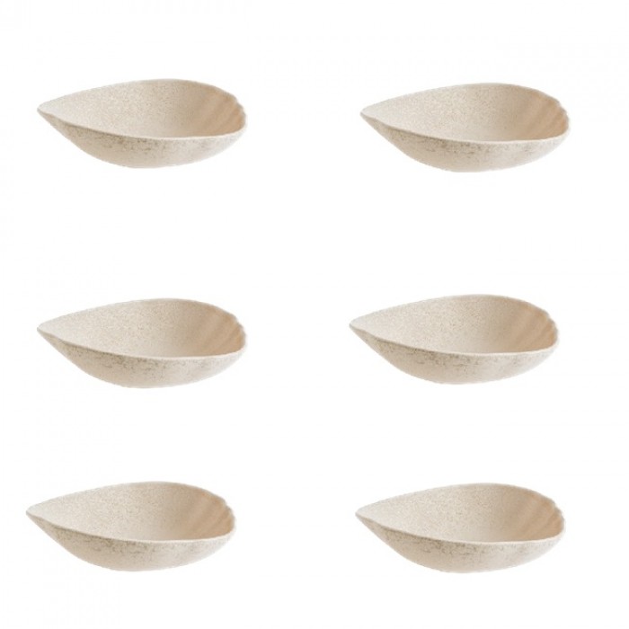 Set 6 boluri din portelan sos BONNA SAHARA TONE 10cm, 70mlSHA TON 10KS)