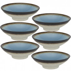 Set 6 boluri portelan Culinaro Gio Azure 15cm