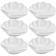 Set 6 boluri portelan  Sea Food Mida 13x11cm