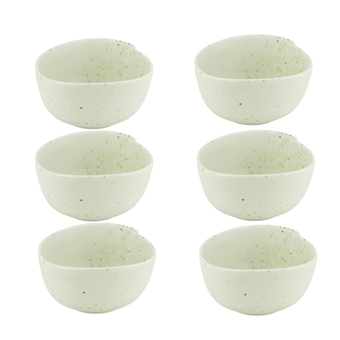 Set 6 boluri ramekin,portelan Culinaro Hazel 7,2xh4cm