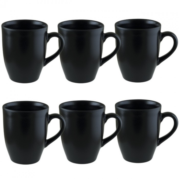 Set 6 cani MUG din portelan BONNA NOTTE 330ml