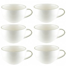 Set 6 cesti ceai,portelan BONNA IRIS 350ml,(E103 RIT 05CPF)