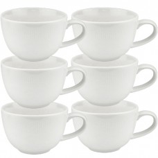 Set 6 cesti portelan Culinaro White Moss 220ml