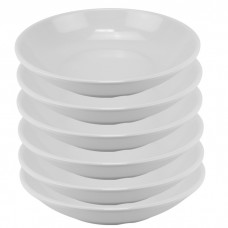 Set 6 farfurii adanca melamina Diamond 29xh3,8cm,400ml