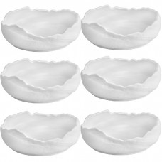 Set 6 farfurii adanci CULINARO WHITE NEST 20xh7,2cm, 800ml