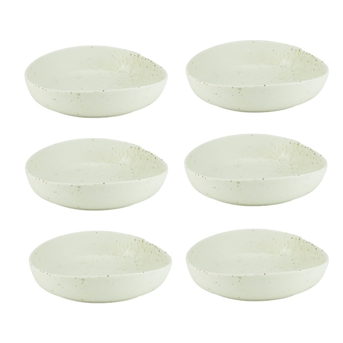 Set 6 farfurii adanci, portelan Culinaro Hazel 15xh4,3cm