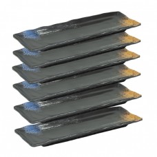 Set 6 farfurii din melamina Raki Okimi 27,5x9,5xh2cm