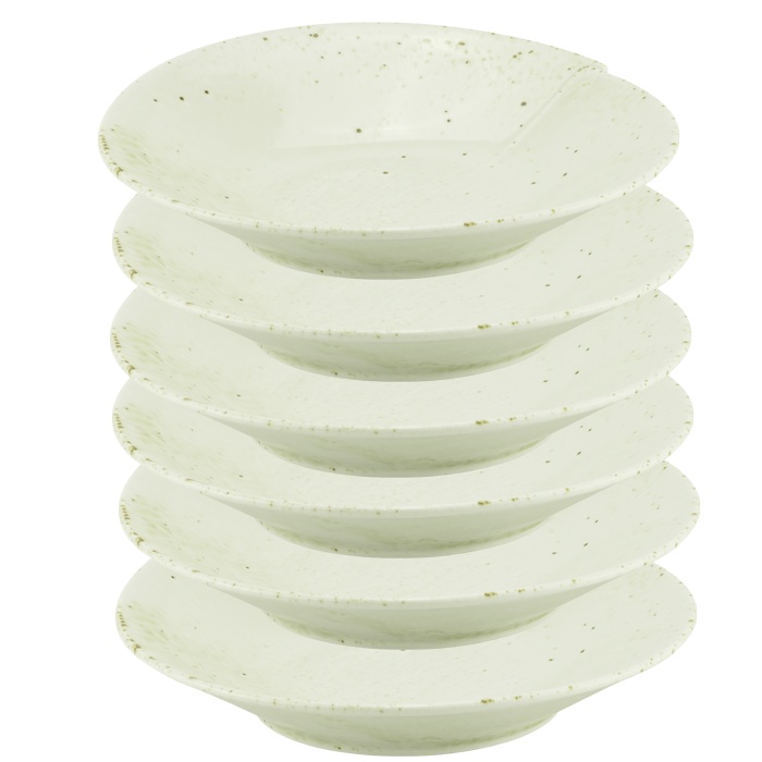 Set 6 farfurii din portelan Culinaro Hazel 28,5xh5,5cm