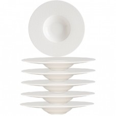 Set 6 farfurii din portelan gourmet  BONNA PATCH 30cm,360ml(PAT NEA 30 CK2)