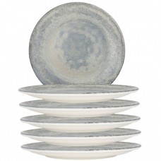 Set 6 farfurii intinsa portelan BONNA OMNIA, D17cm