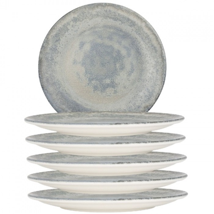 Set 6 farfurii intinsa portelan BONNA OMNIA, D27cm