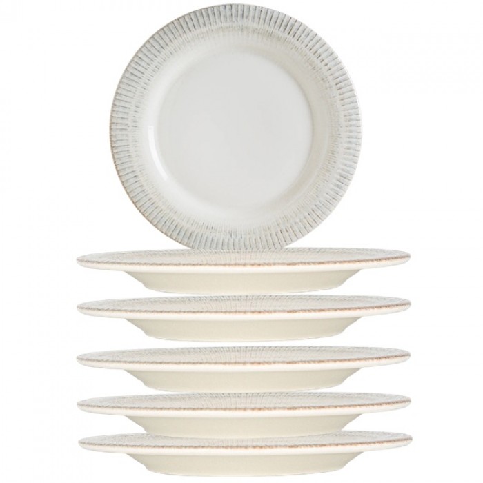 Set 6 farfurii portelan BONNA GALATA 28cm (S-GAL ABS 28DZ)