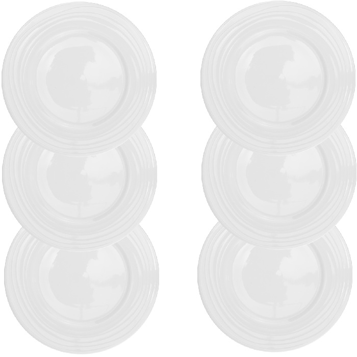 Set 6 farfurii portelan Culinaro Wave 30cm