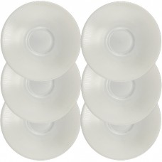 Set 6 farfurii portelan suport ceasca 220ml Culinaro White Moss 15cm