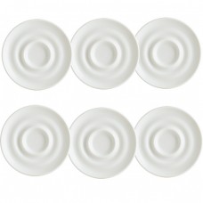Set 6 farfurii suport 12cmBONNA KAFF  pentru ceasca expresso 70ml