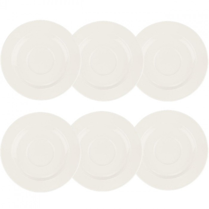 Set 6 farfurioare suport 14cm BONNA BANQUET pentru ceasca 180ml  