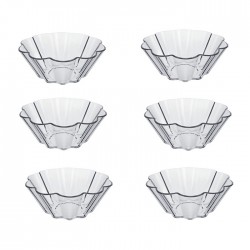 Set 6 forme copt chek Marinex Forno din sticla termorezistenta 1,3l 21,6x21,6xh8,5cm...
