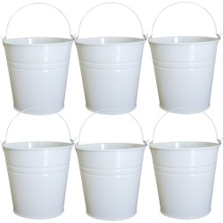 Set 6 galetuse servire cartofi prajiti,snacks FERONYA 10xh10cm culoare alba...