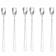 Set 6 linguri cocktail pentru bar tip lopata RAKI 25,5cm