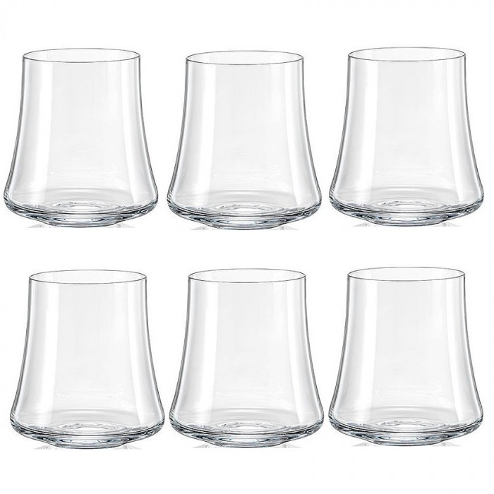 Set 6 pahare fara picior Bohemia Cristal XTRA 350ml