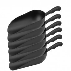 Set 6 scafe inox Raki  18x5,5cm culoare neagra