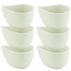 Set 6 sosiere, portelan Culinaro Hazel 100ml