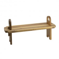 Stand dreptunghiular servire si prezentare, lemn acacia CULINARO 60x20cm