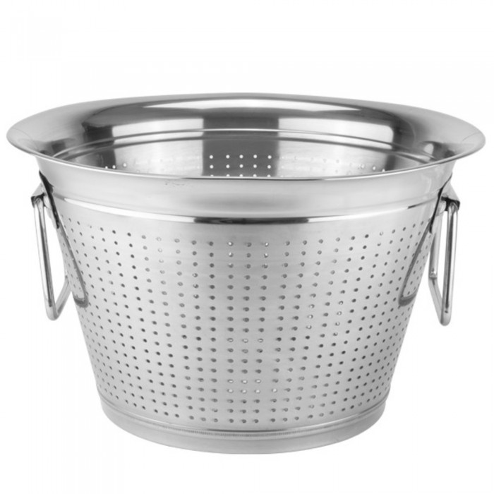 Strecuratoare din inox cu inele, conica 34cm