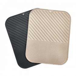 Suport multifunctional, silicon pentru uscare vase,pahare,farfurii 36x28cm,antracit...