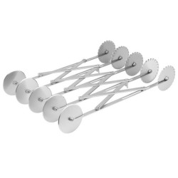 Taietor aluat extensibil cu 5 role zimtate si 5 role netede,31xh5,7cm...